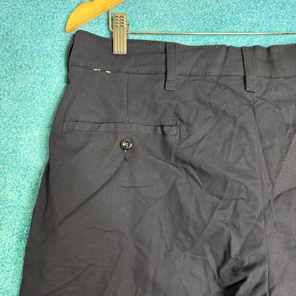 Red Kap Work Shorts Mens 38 Navy Blue Utility Industrial Workwear Made Mexico - Picture 10 of 15